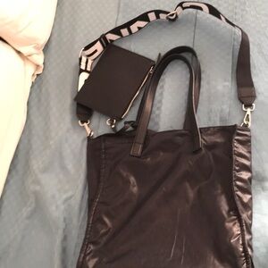 French Connection Reversible Black tote